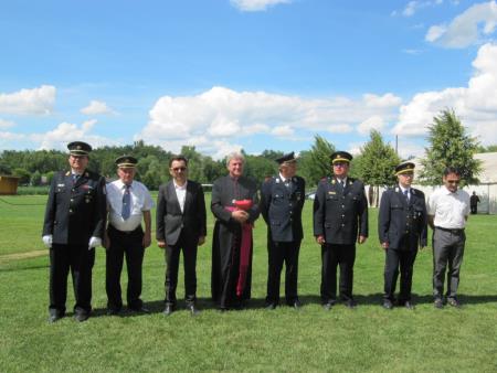 PGD Razkrižje, prevzem nove prenosne motorne brizgalne, junij 2014 1